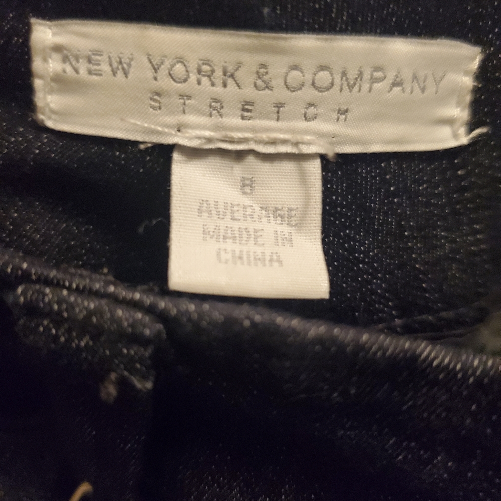 New York and company dark jeans